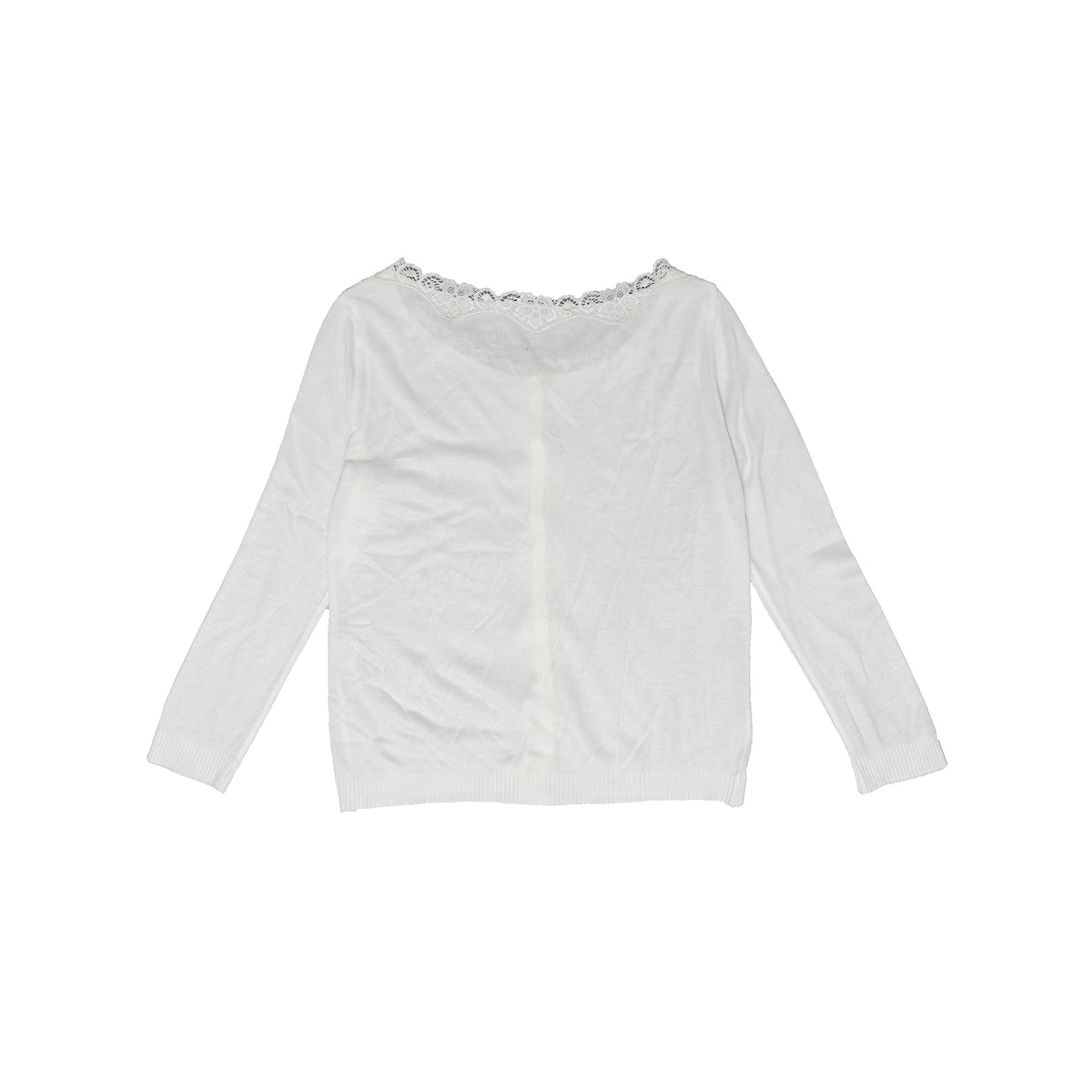 Alexander McQueen Archive Fine Knit Floral Lace Cardigan