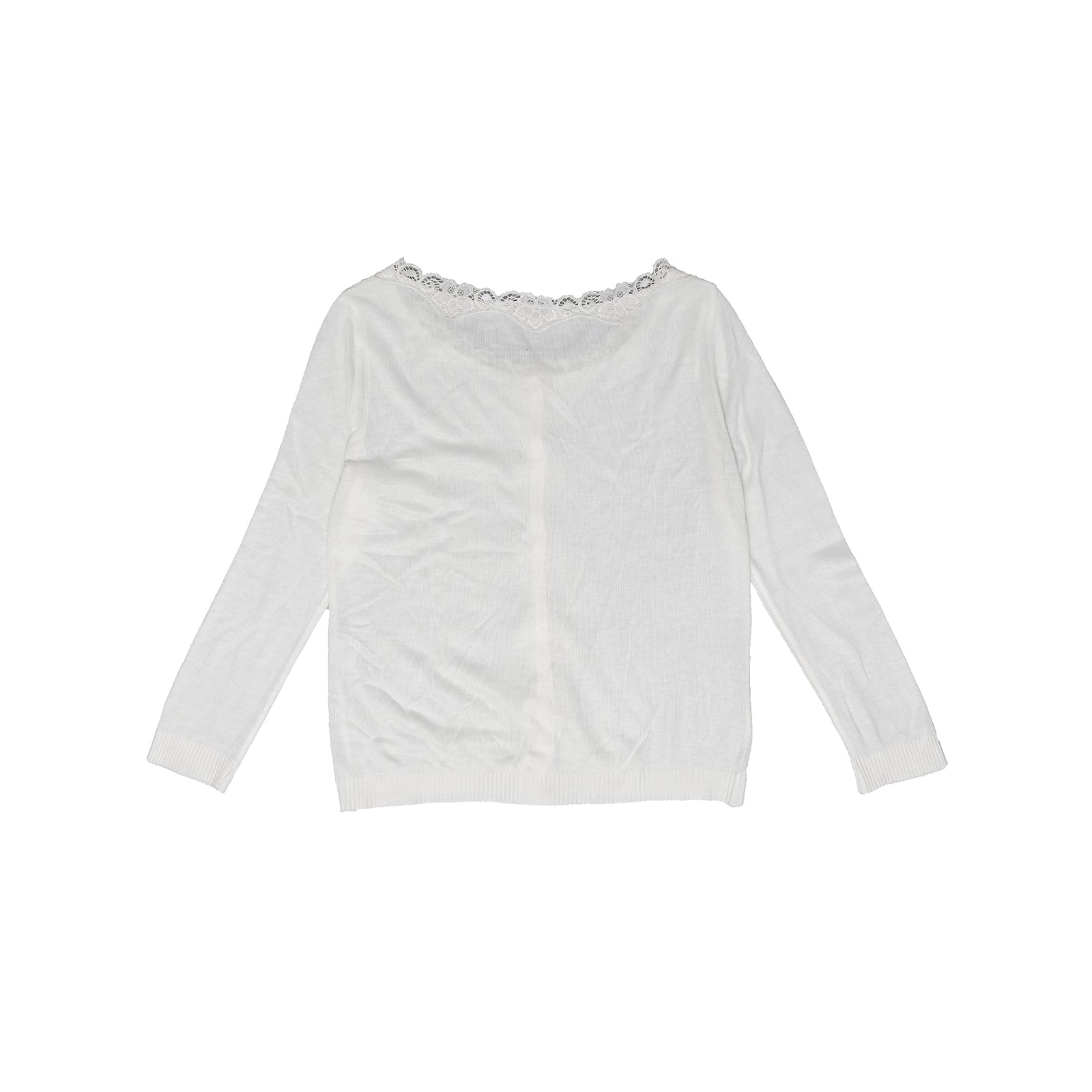 Alexander McQueen Archive Fine Knit Floral Lace Cardigan