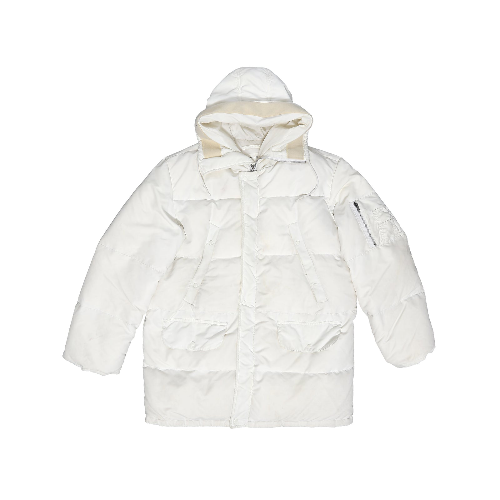 Helmut Lang FW98 Cream Down Parka