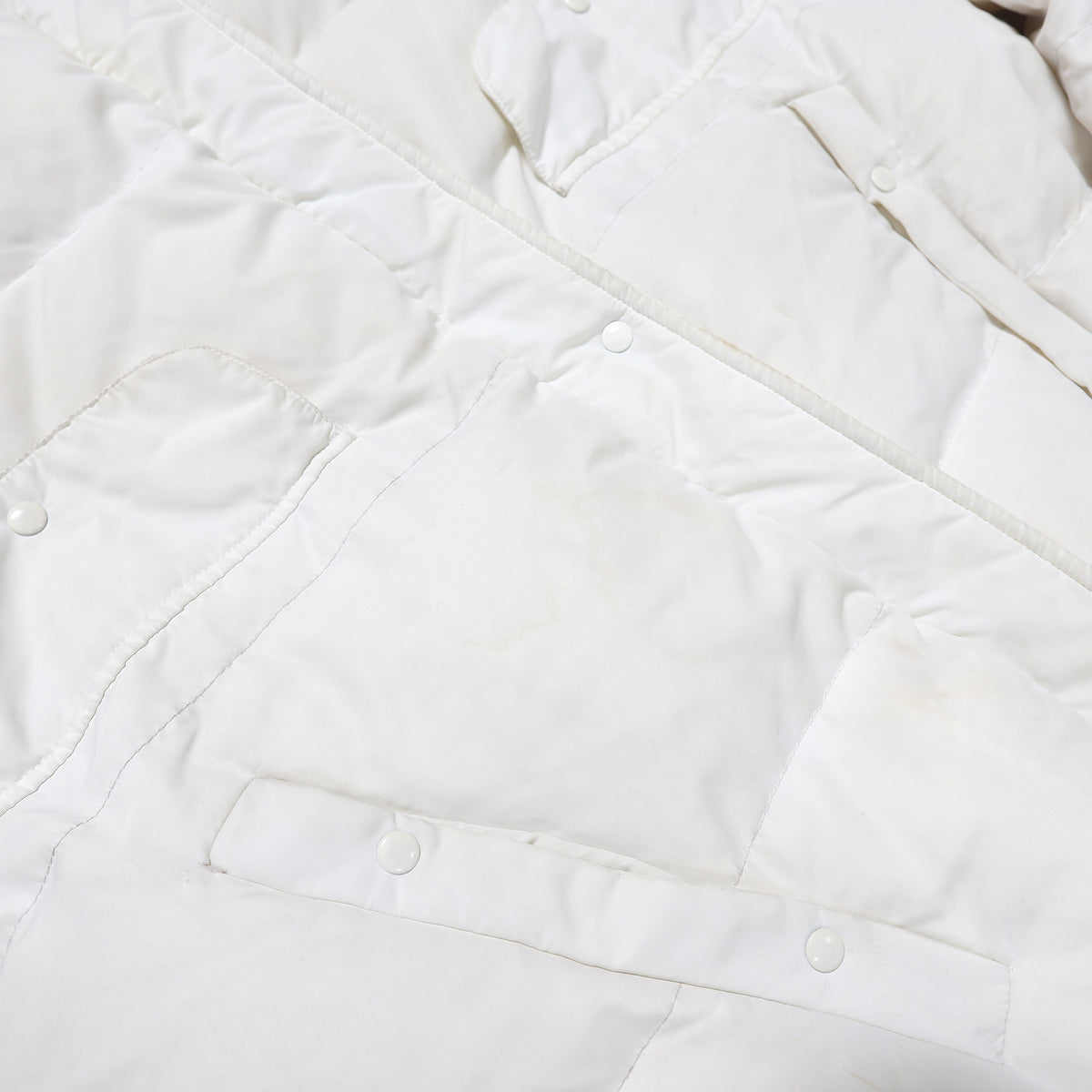 Helmut Lang FW98 Cream Down Parka