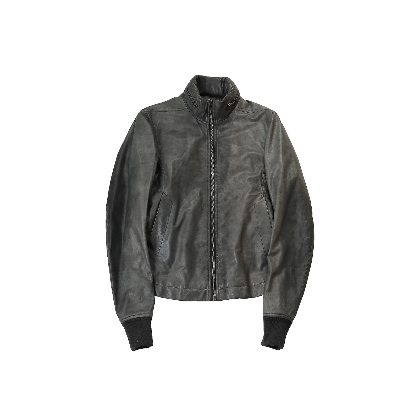 Rick Owens FW2013 Petrol Leather Jacket