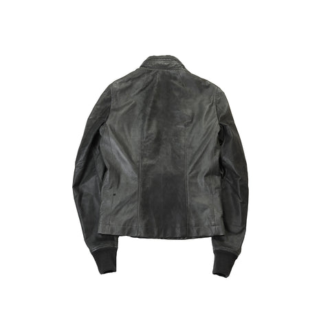 Rick Owens FW2013 Petrol Leather Jacket