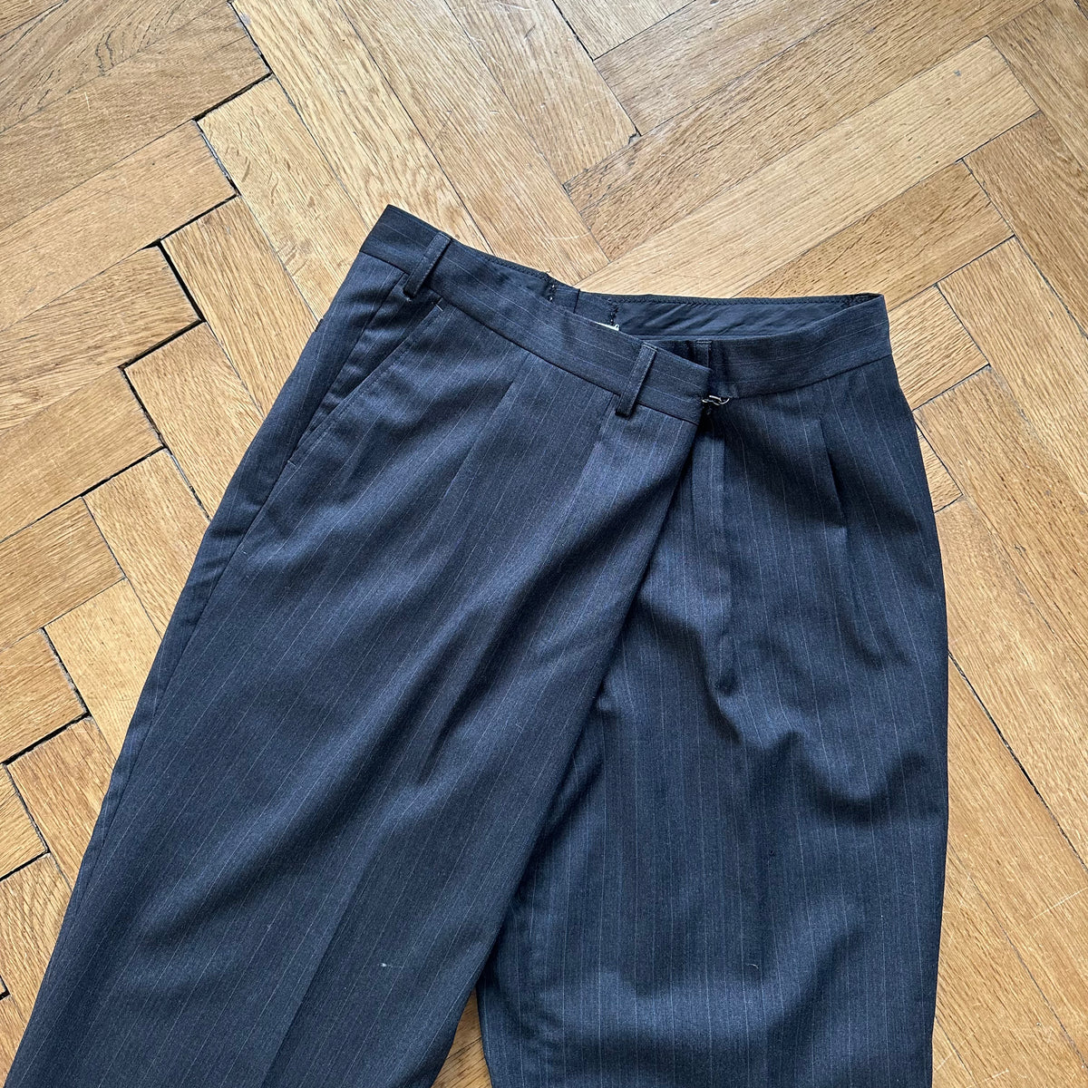 Maison Martin Margiela SS00 La Mode Du XXL Oversized Pinstripe Pants