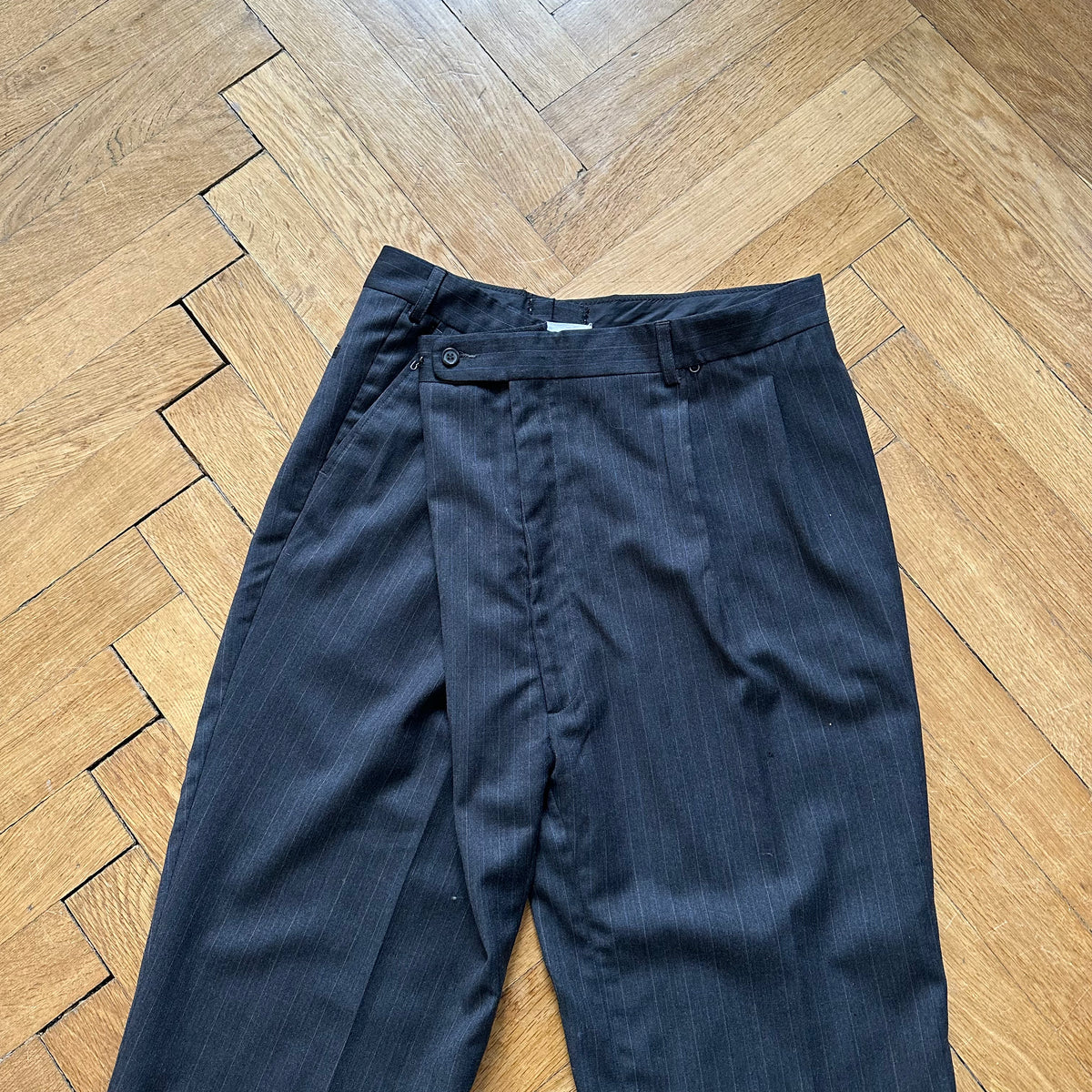 Maison Martin Margiela SS00 La Mode Du XXL Oversized Pinstripe Pants
