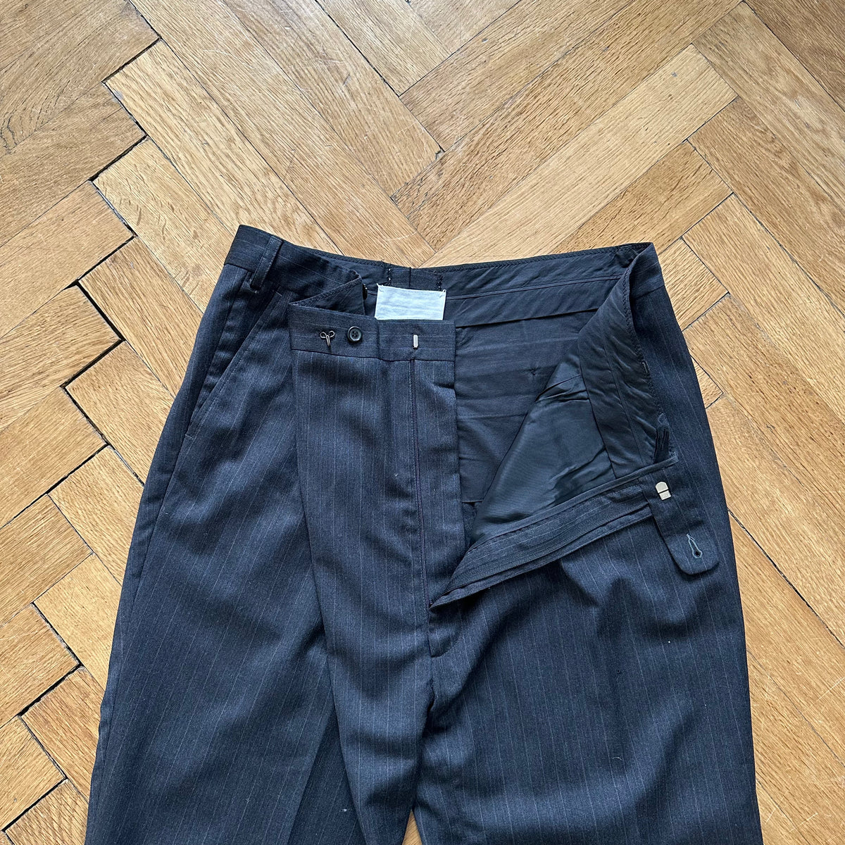 Maison Martin Margiela SS00 La Mode Du XXL Oversized Pinstripe Pants