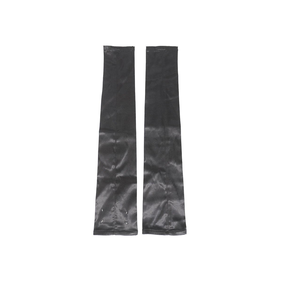Maison Martin Margiela 90s Black Satin Sleeves