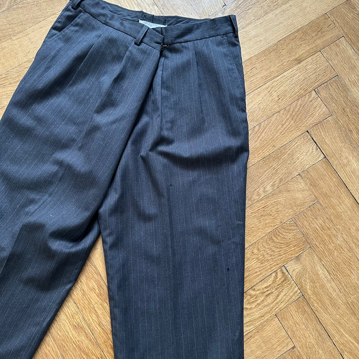 Maison Martin Margiela SS00 La Mode Du XXL Oversized Pinstripe Pants