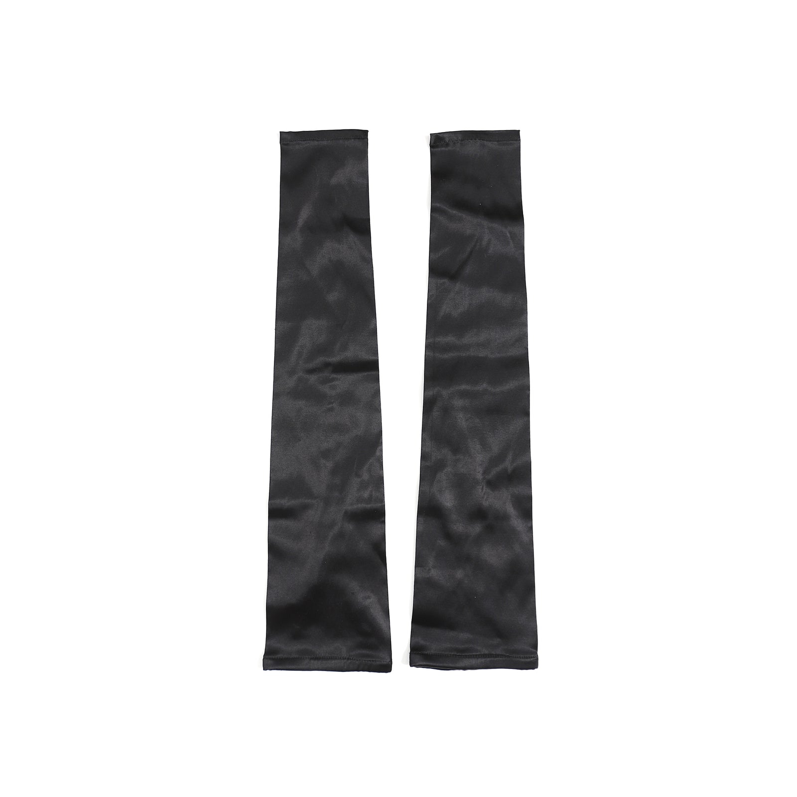 Maison Martin Margiela 90s Black Satin Sleeves