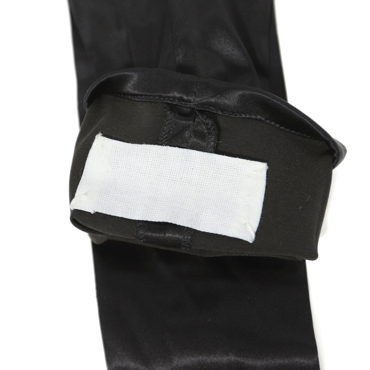 Maison Martin Margiela 90s Black Satin Sleeves