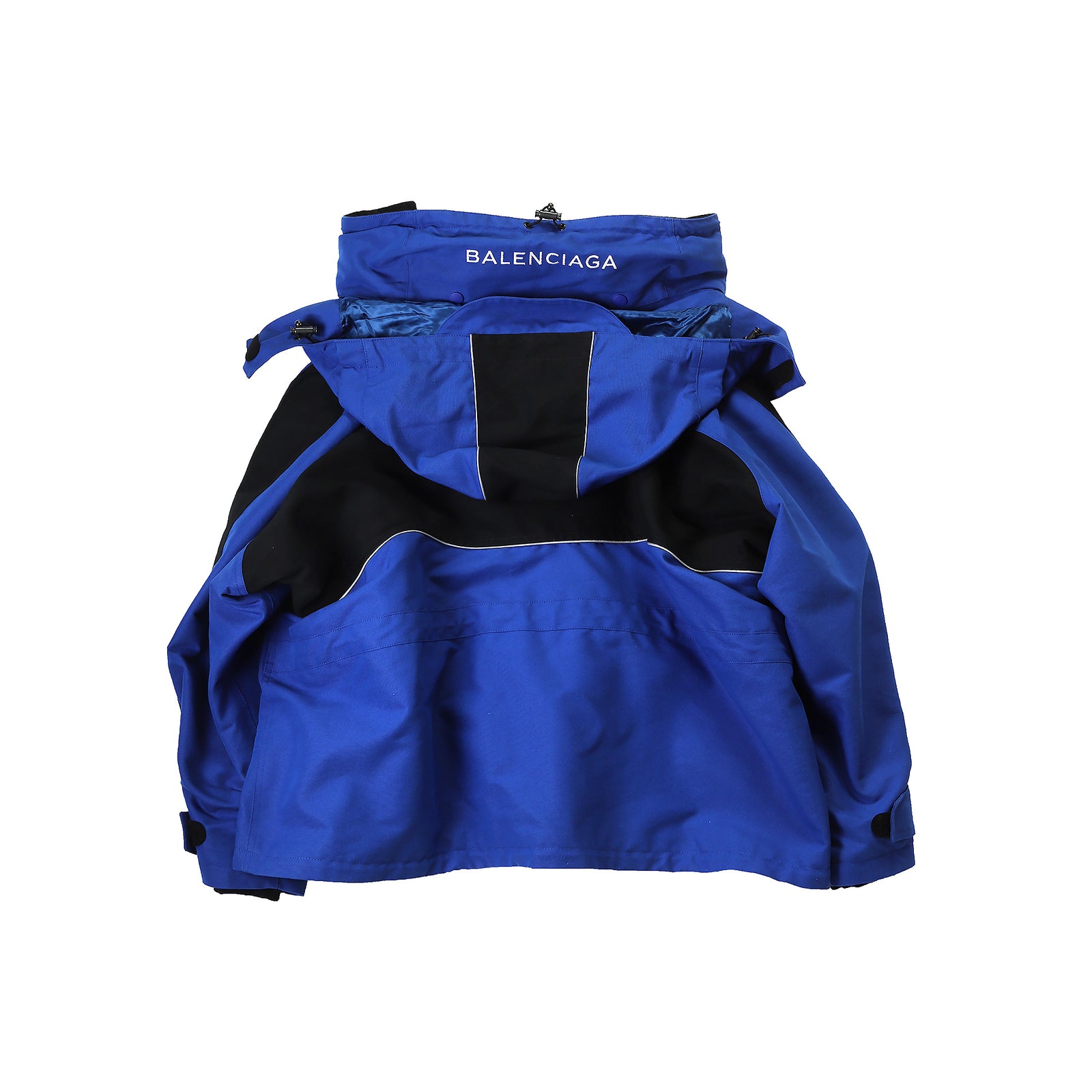 Balenciaga FW2017 Blue Swing Parka