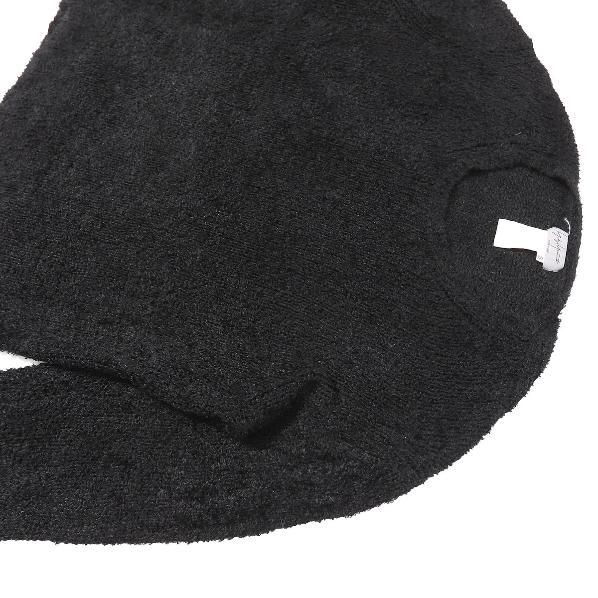Yohji Yamamoto Towel Knit Sweater Black