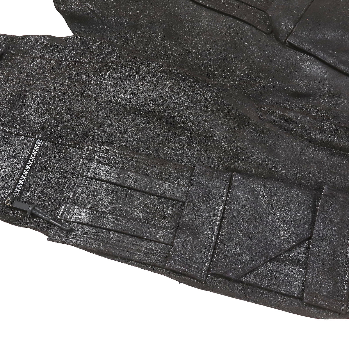 Dior Homme AW03 Luster Leather Cargo Pants