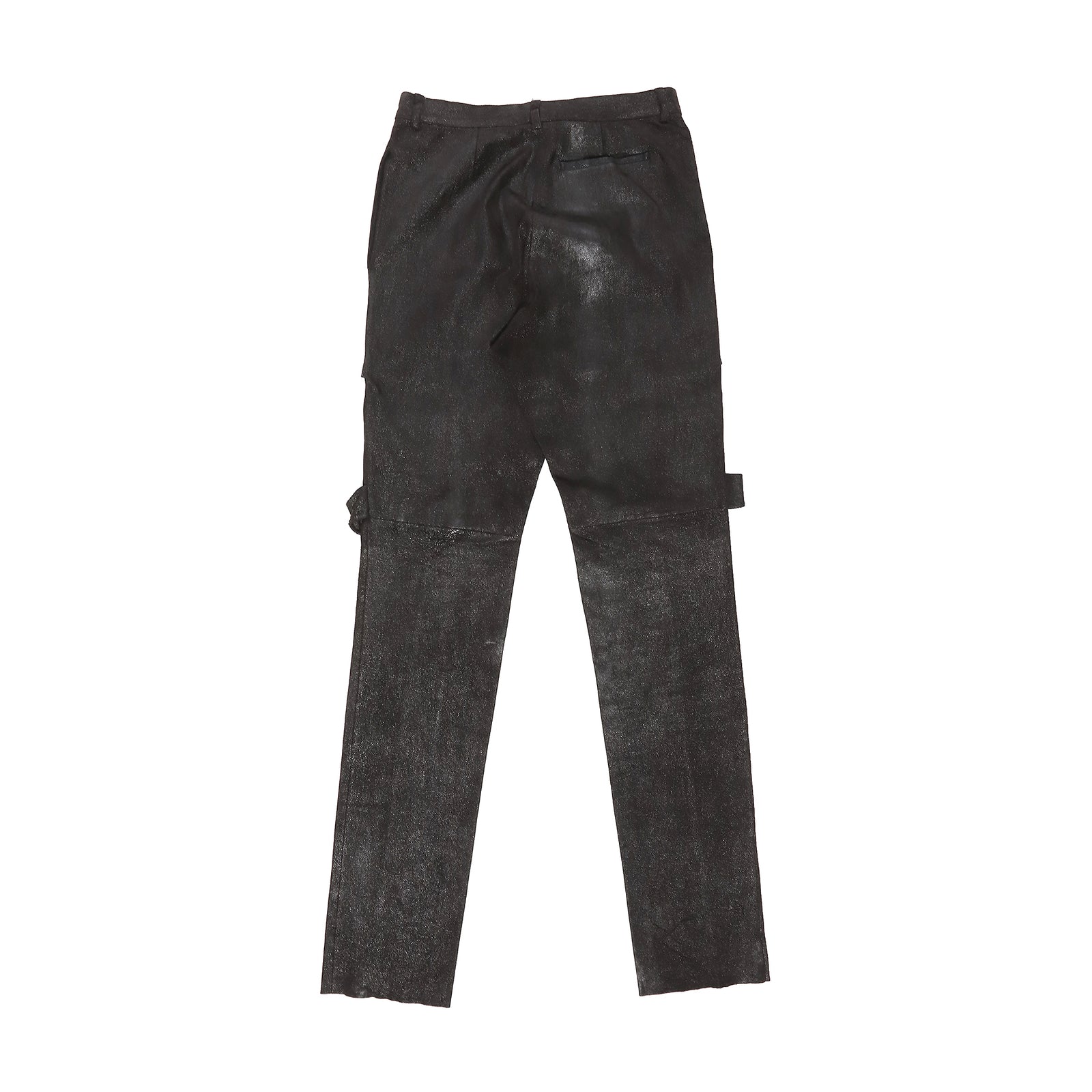 Dior Homme AW03 Luster Leather Cargo Pants
