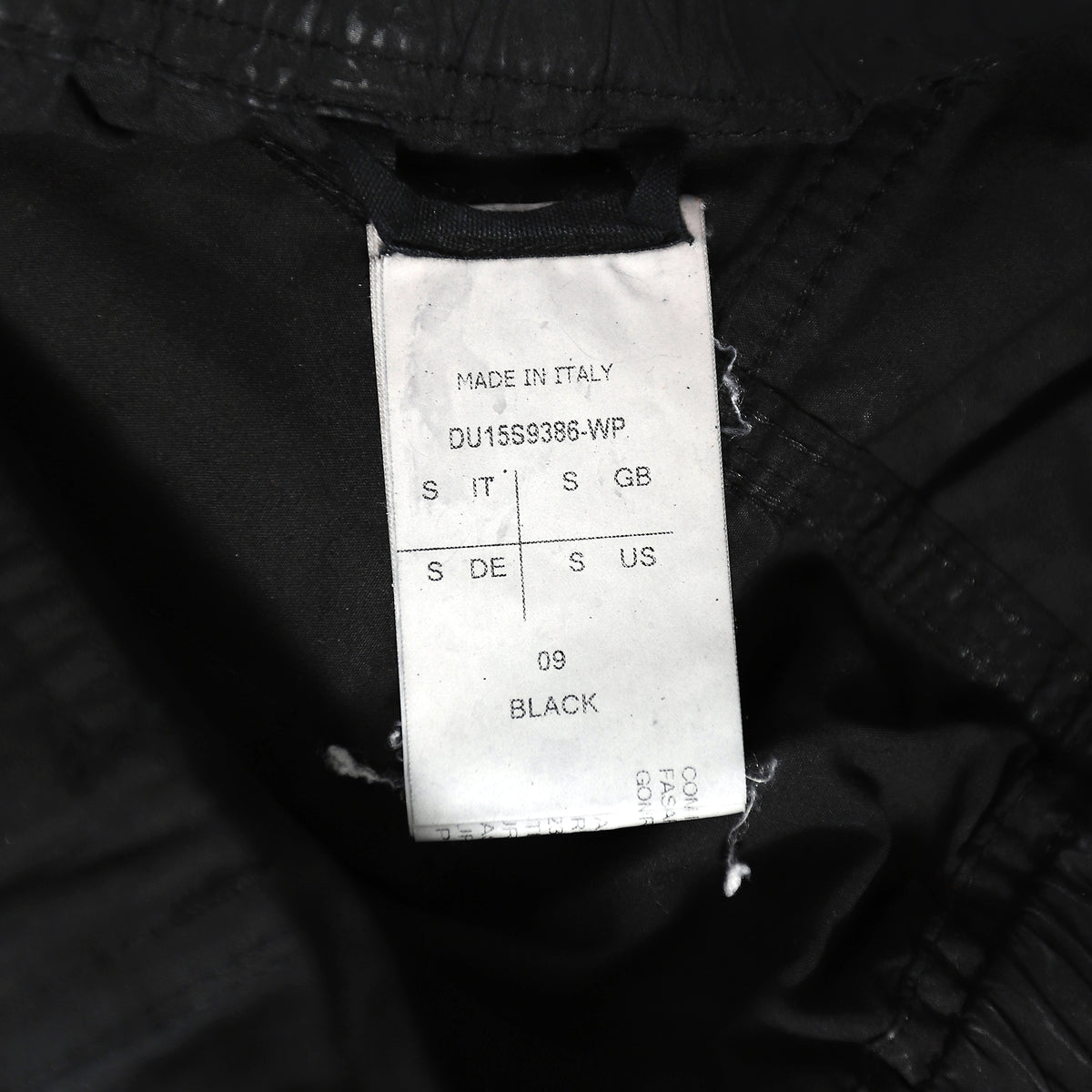 Rick Owens DRKSHDW SS15 Faun Waxed Cargo Pod Shorts