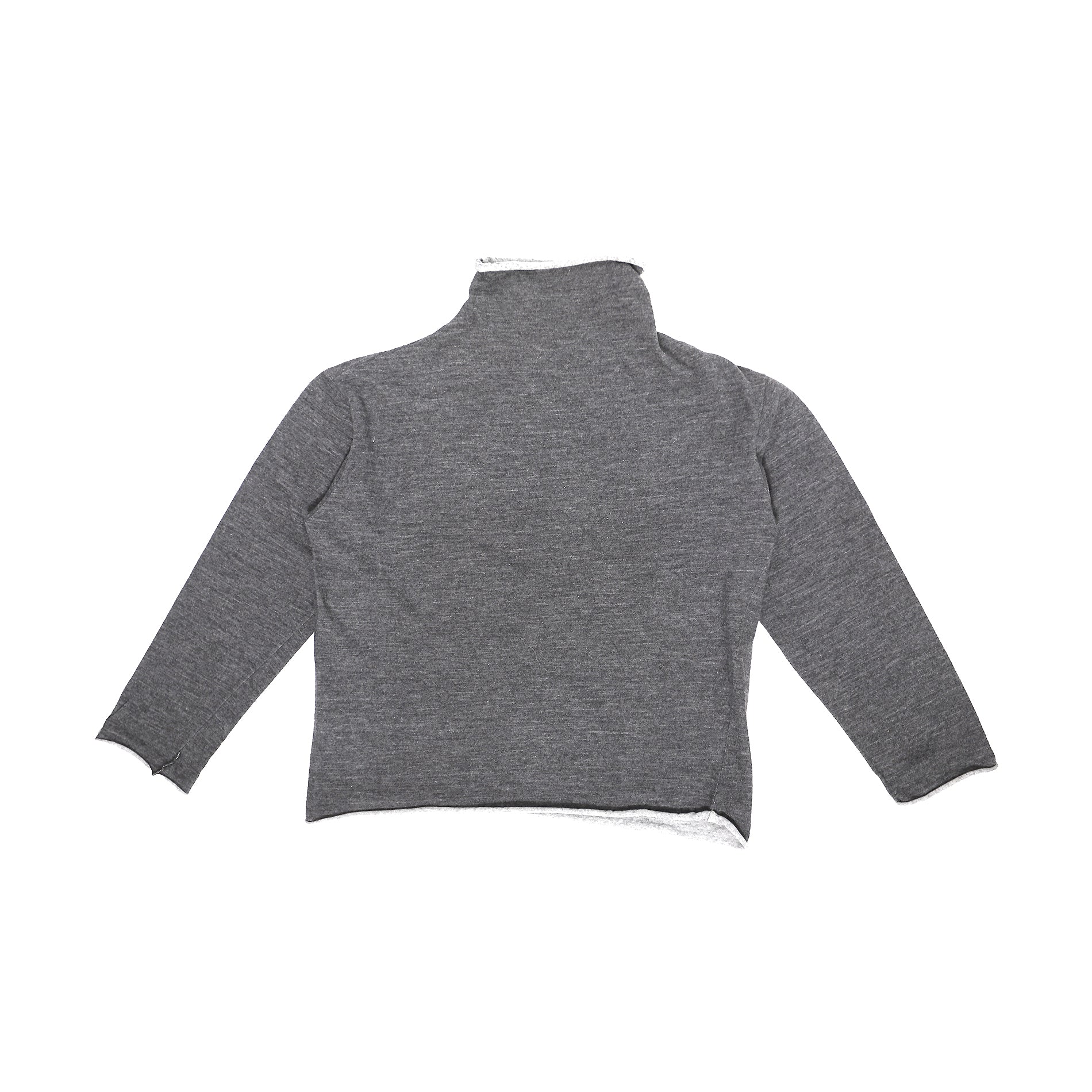 Yohji Yamamoto Rolled Up Seams Turtleneck Sweater - Ākaibu Store