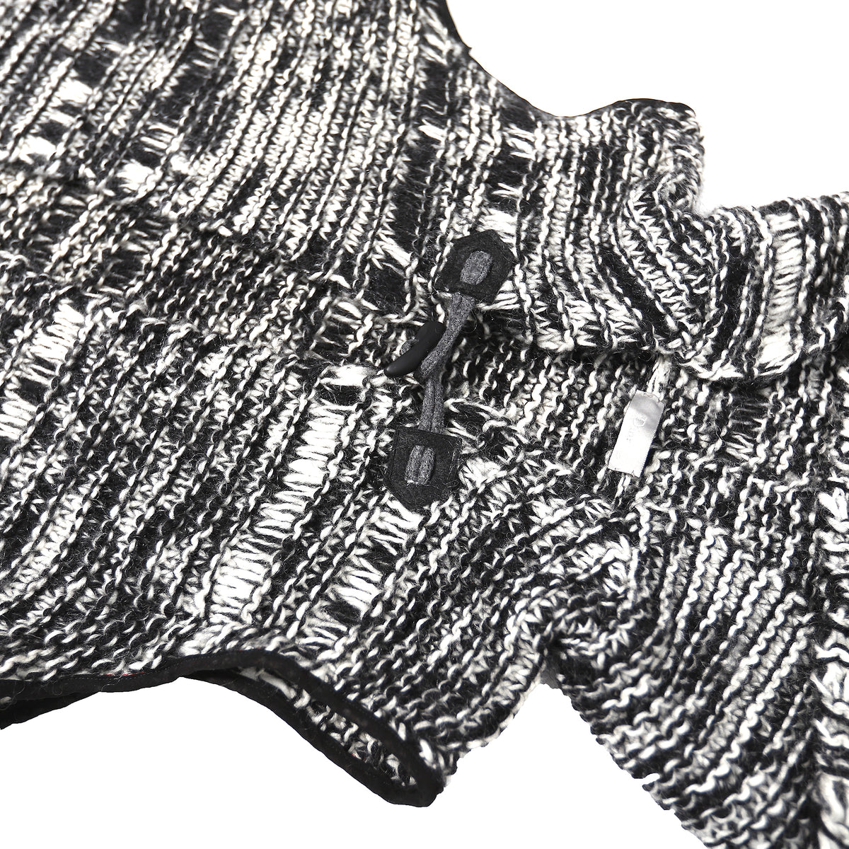 Dior Homme FW05 Sleeveless Fringed Knit Cape
