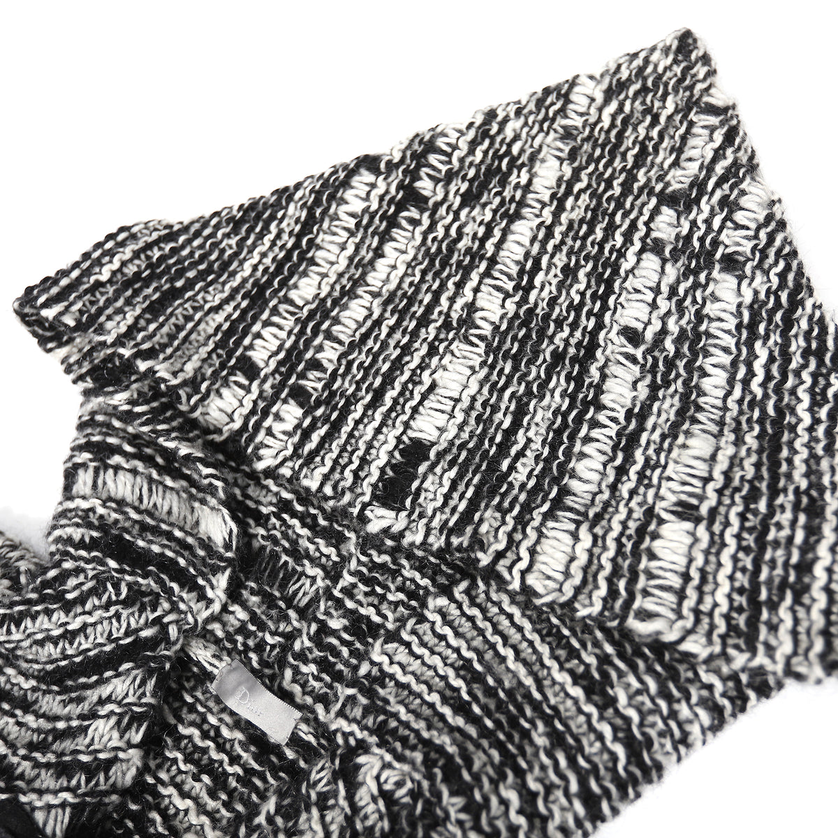 Dior Homme FW05 Sleeveless Fringed Knit Cape