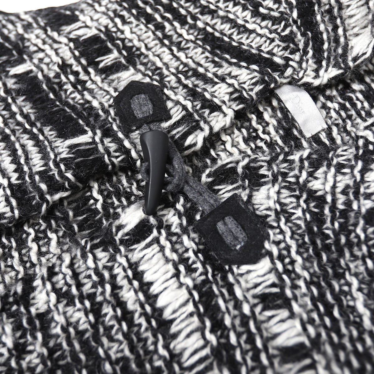 Dior Homme FW05 Sleeveless Fringed Knit Cape