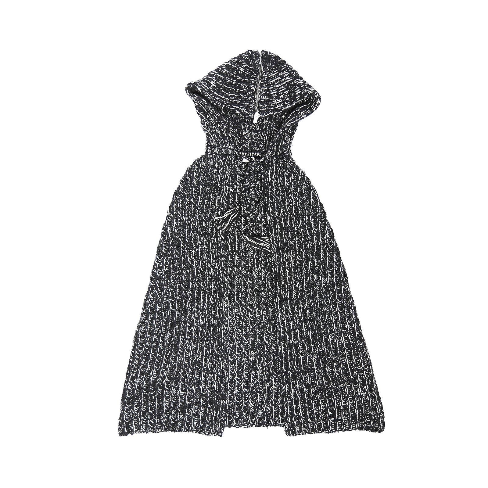 Saint Laurent Paris FW13 Hooded Knit Cape