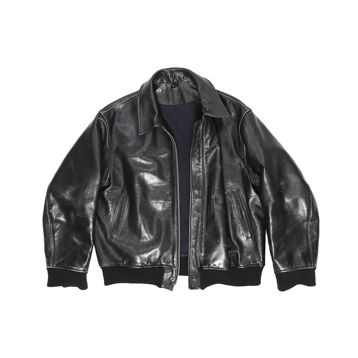 Yohji Yamamoto Pour Homme FW91 6.1 The Men "Go Yohji Go" Leather Blouson