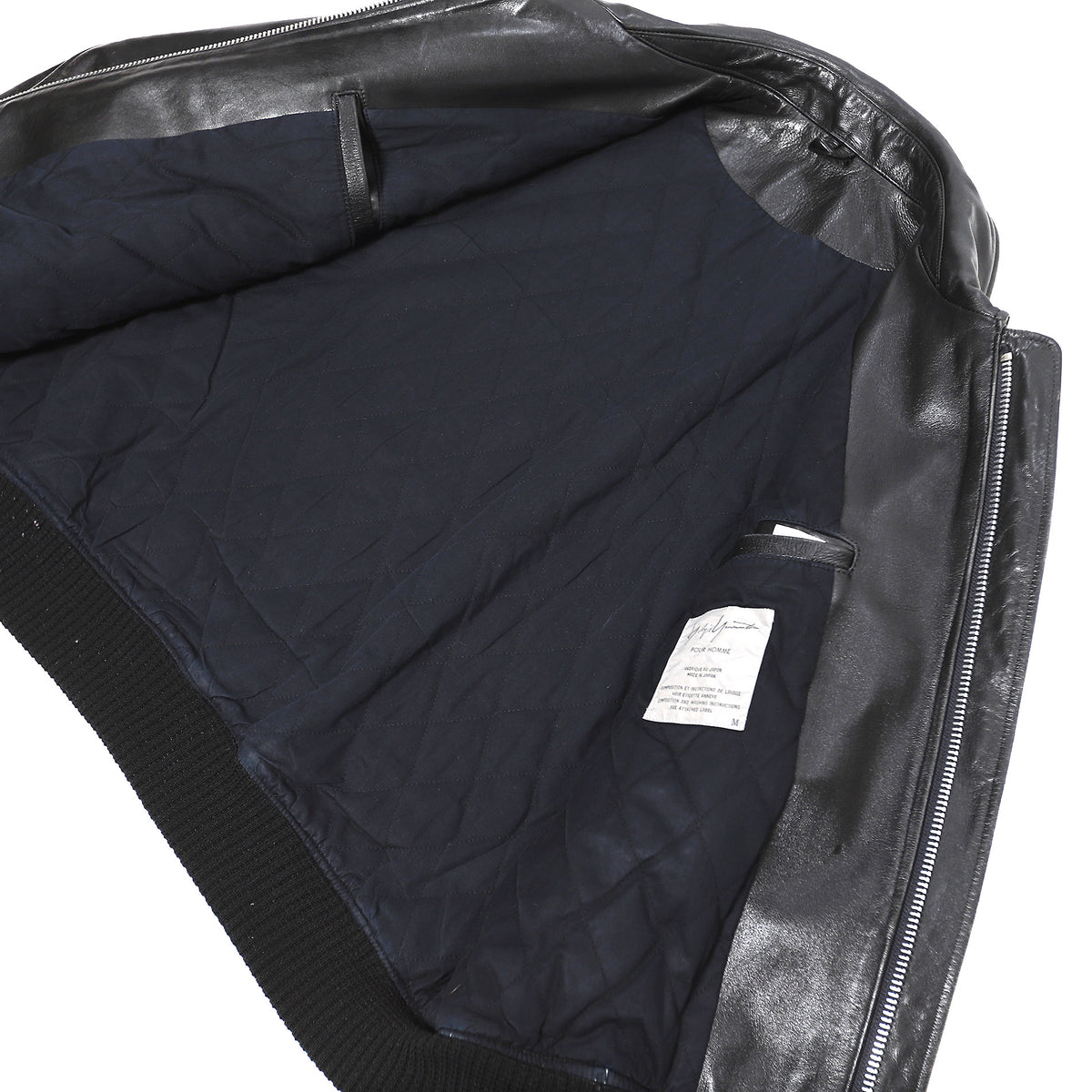 Yohji Yamamoto Pour Homme FW91 6.1 The Men "Go Yohji Go" Leather Blouson