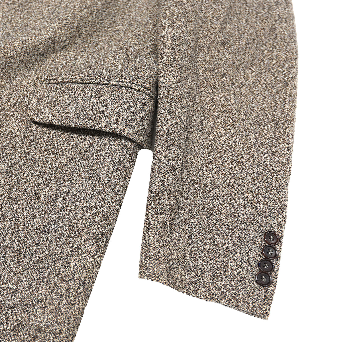 Helmut Lang Early 2000s Brown Wool Coat