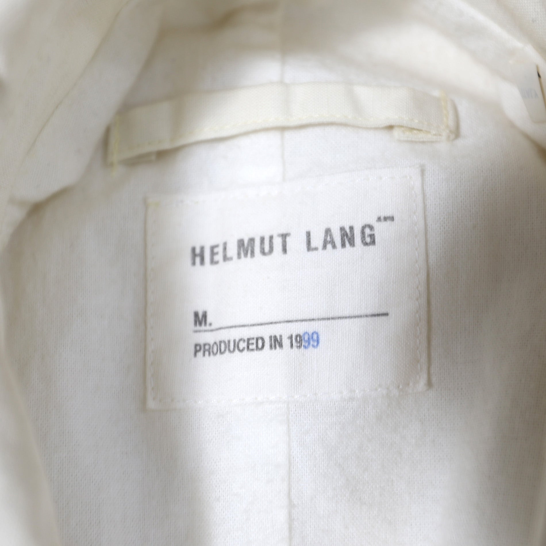 Helmut Lang FW97 Resin Stripe Coat