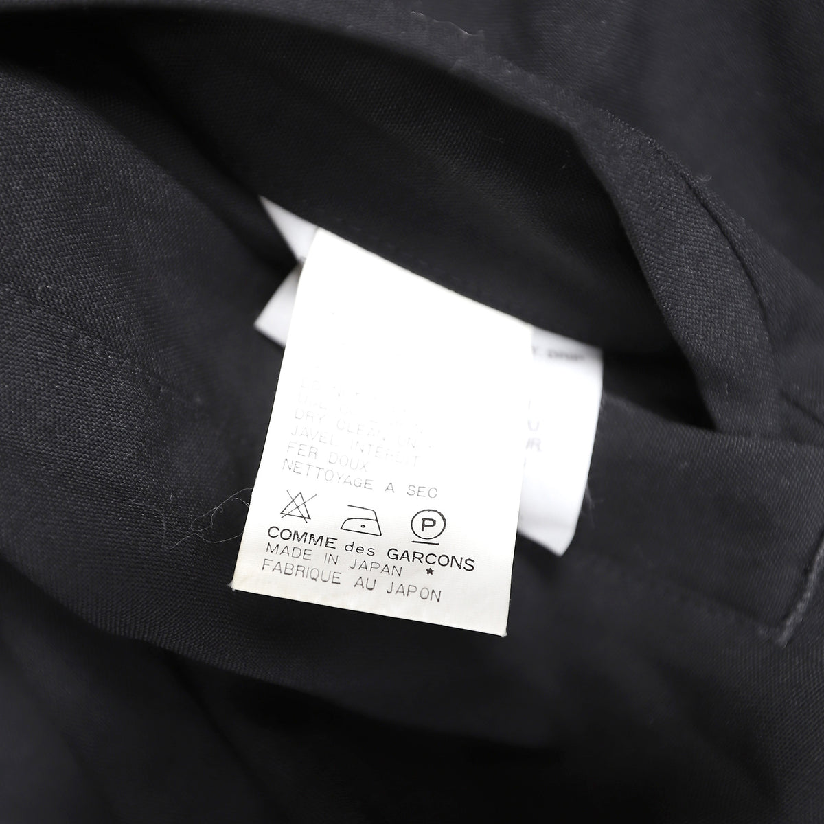 Comme des Garçons Homme Plus Back-Belted Jacket
