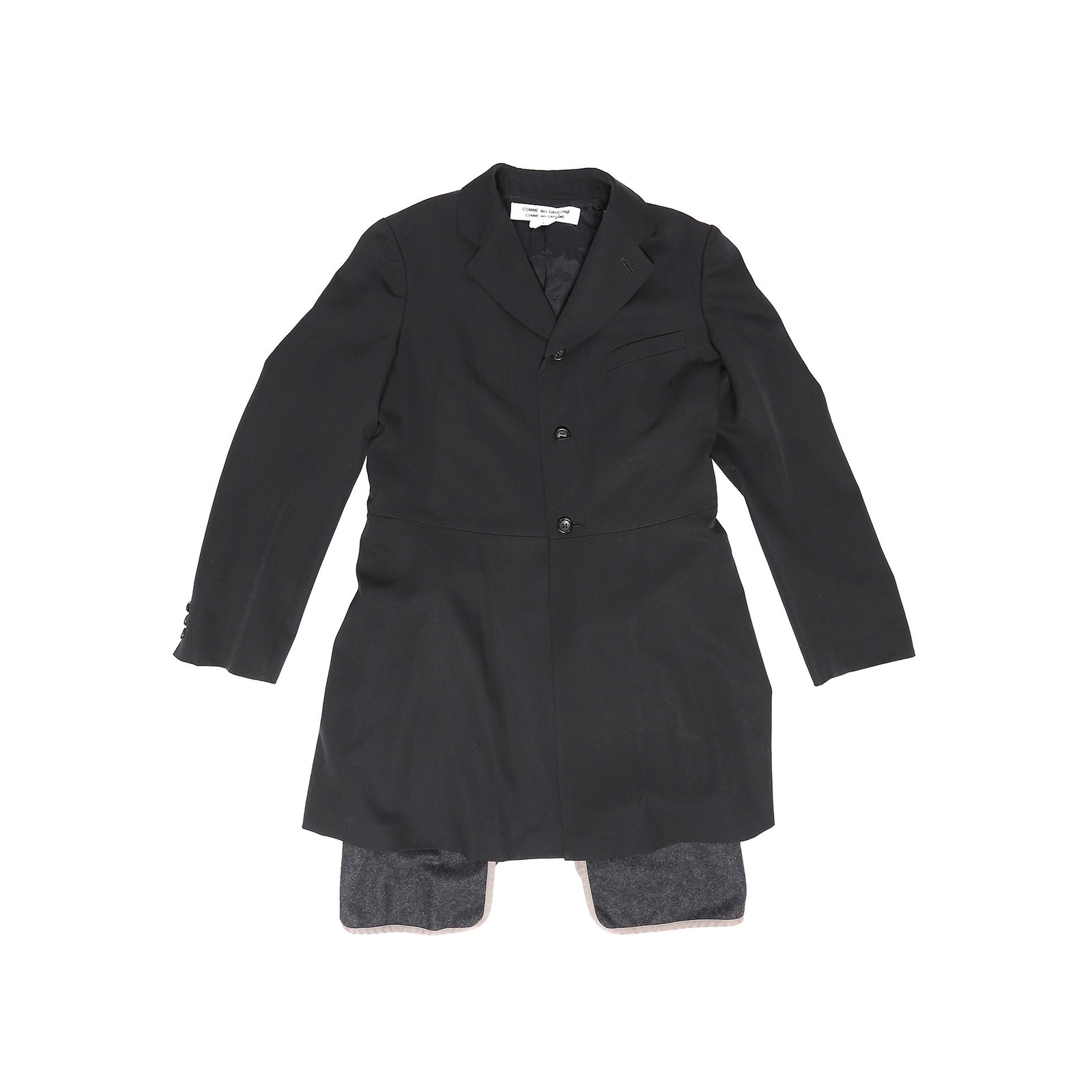 Comme des Garçons AD2010 Blazer with Wool Inlay