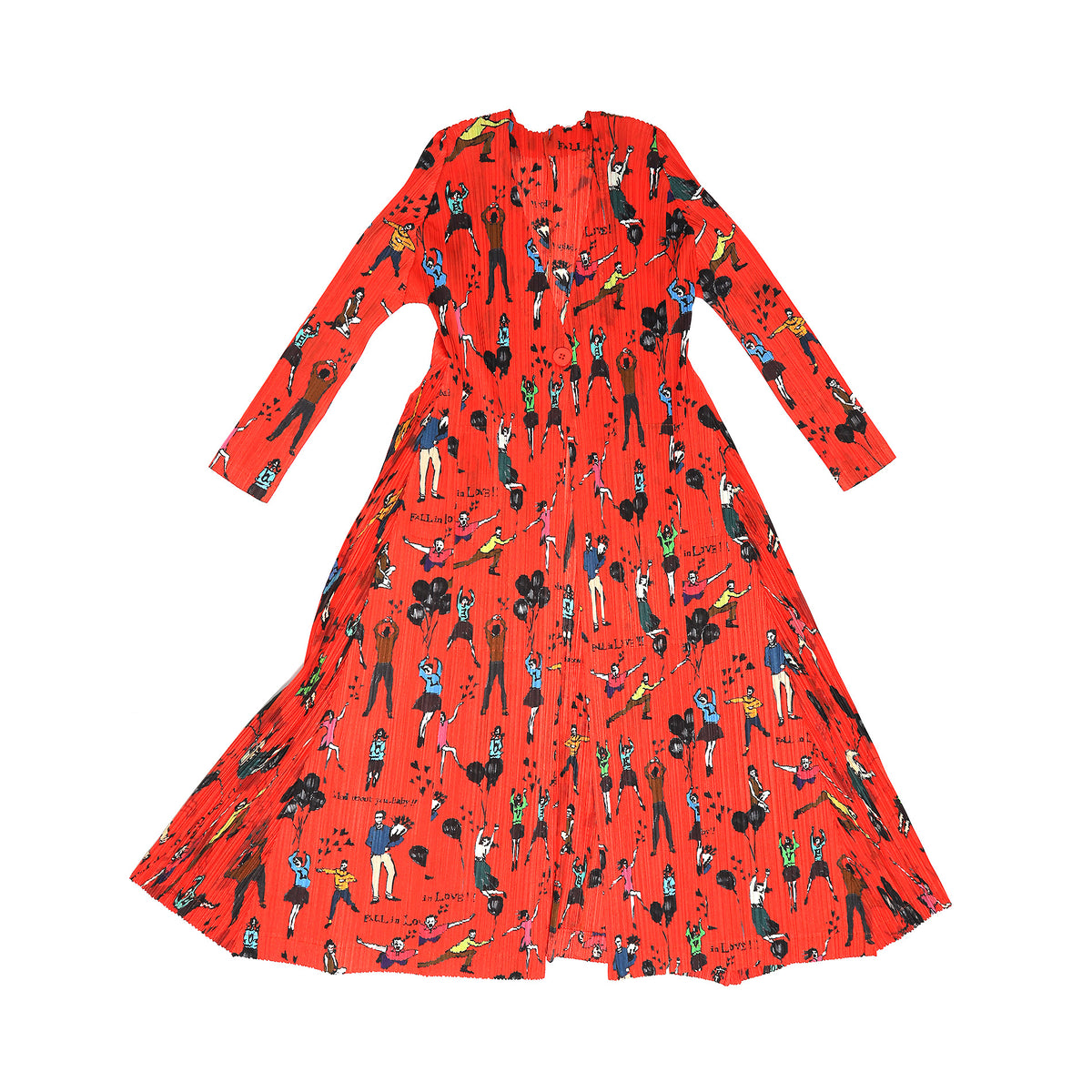 Issey Miyake Pleats Please Coat