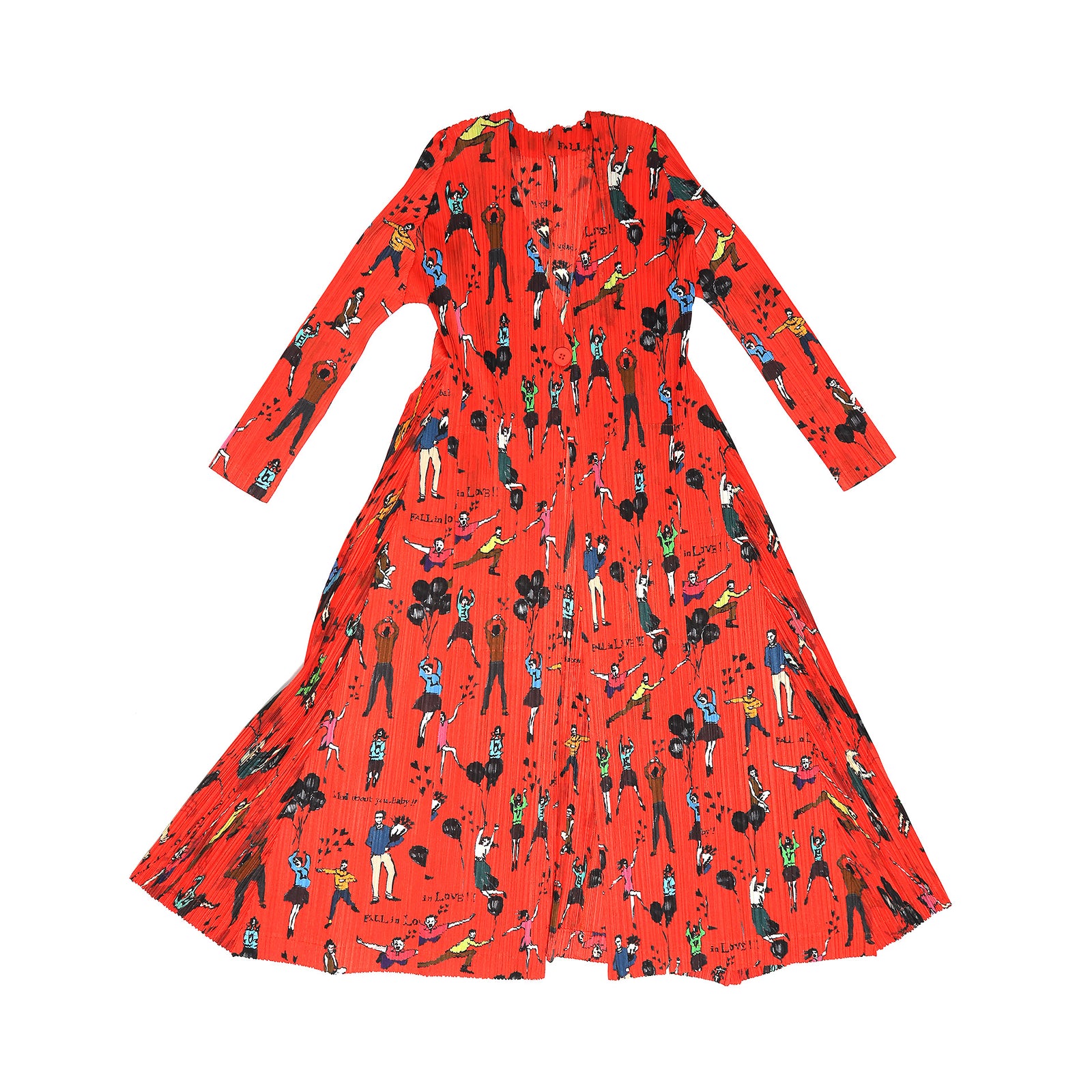 Issey Miyake Pleats Please Coat