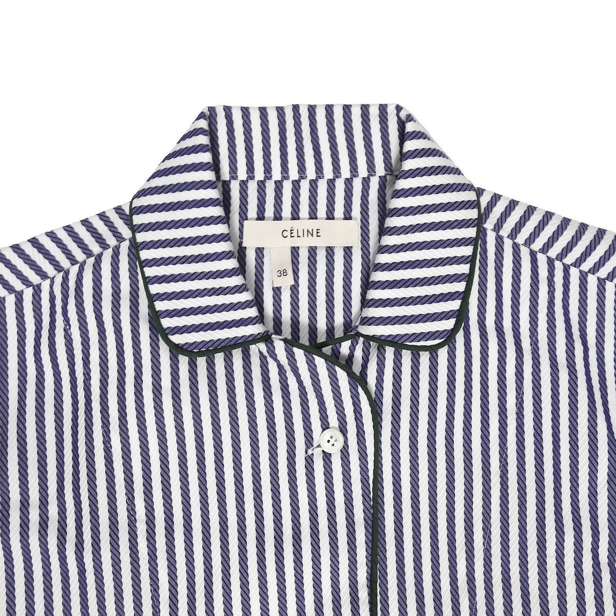 Céline by Phoebe Philo Striped Pyjama Shirt