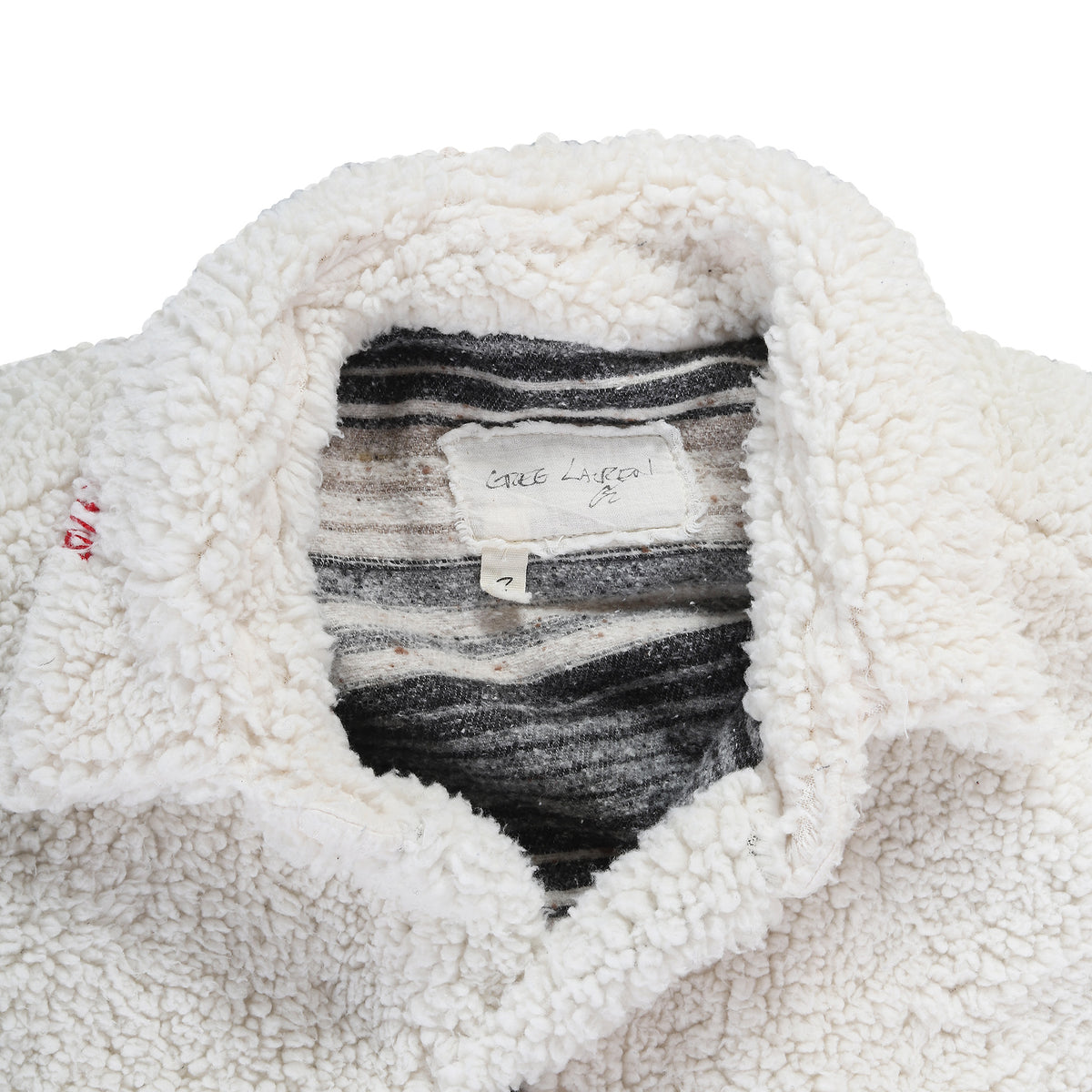 Greg Lauren FW2019 Sherpa Denim Jacket