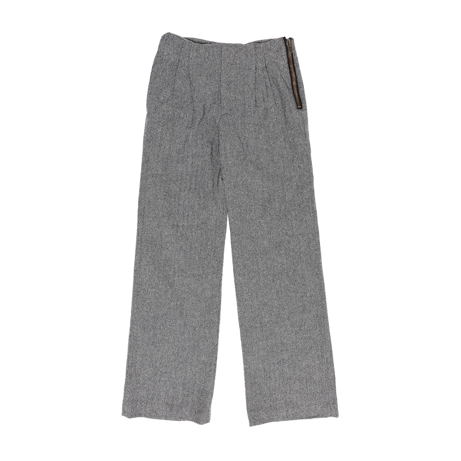 Raf Simons AW00 Confusion Wide-Leg Wool Pants