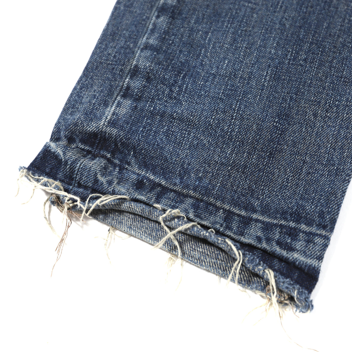 Rick Owens DRKSHDW Detroit Cut Raw Hem Denim