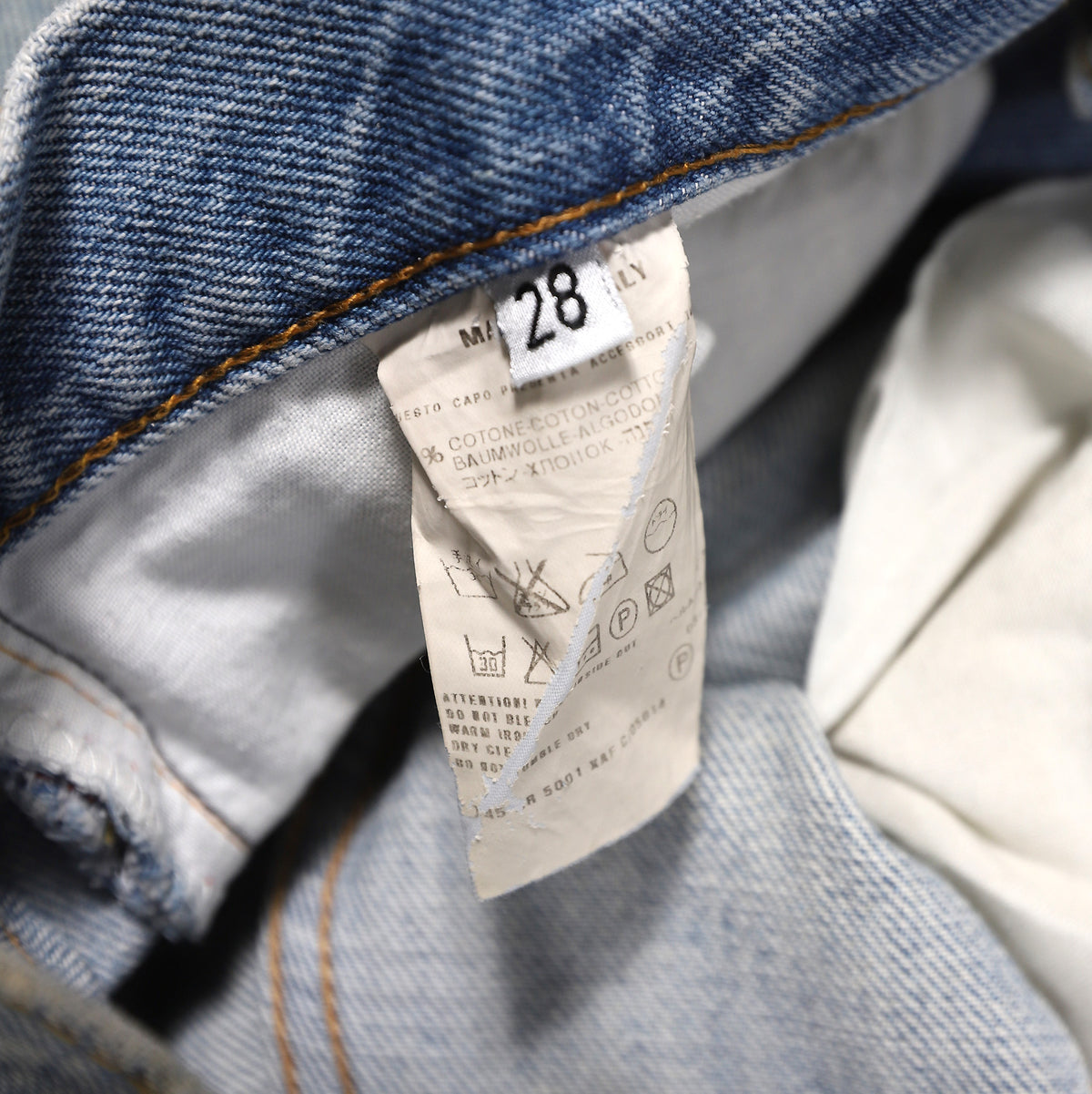 Helmut Lang Italian Cut Vintage American Denim