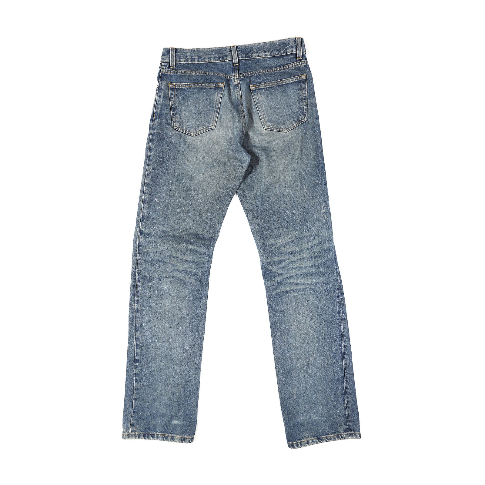 Helmut Lang 1999 Silver Painter Denim