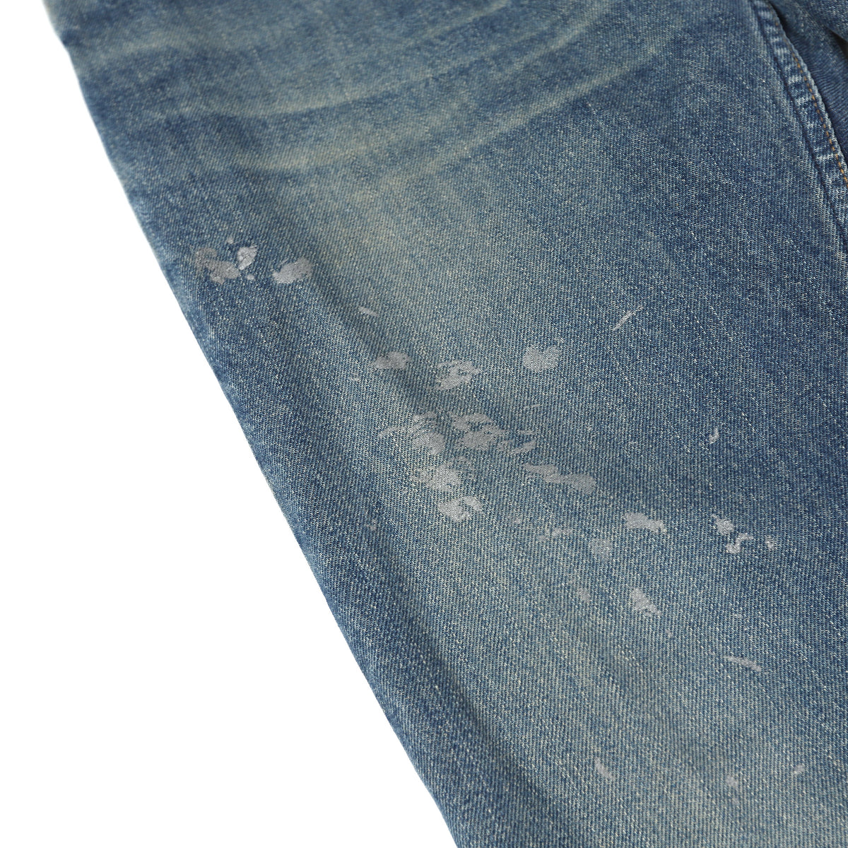Helmut Lang 1999 Italian Cut Silver Painter Denim