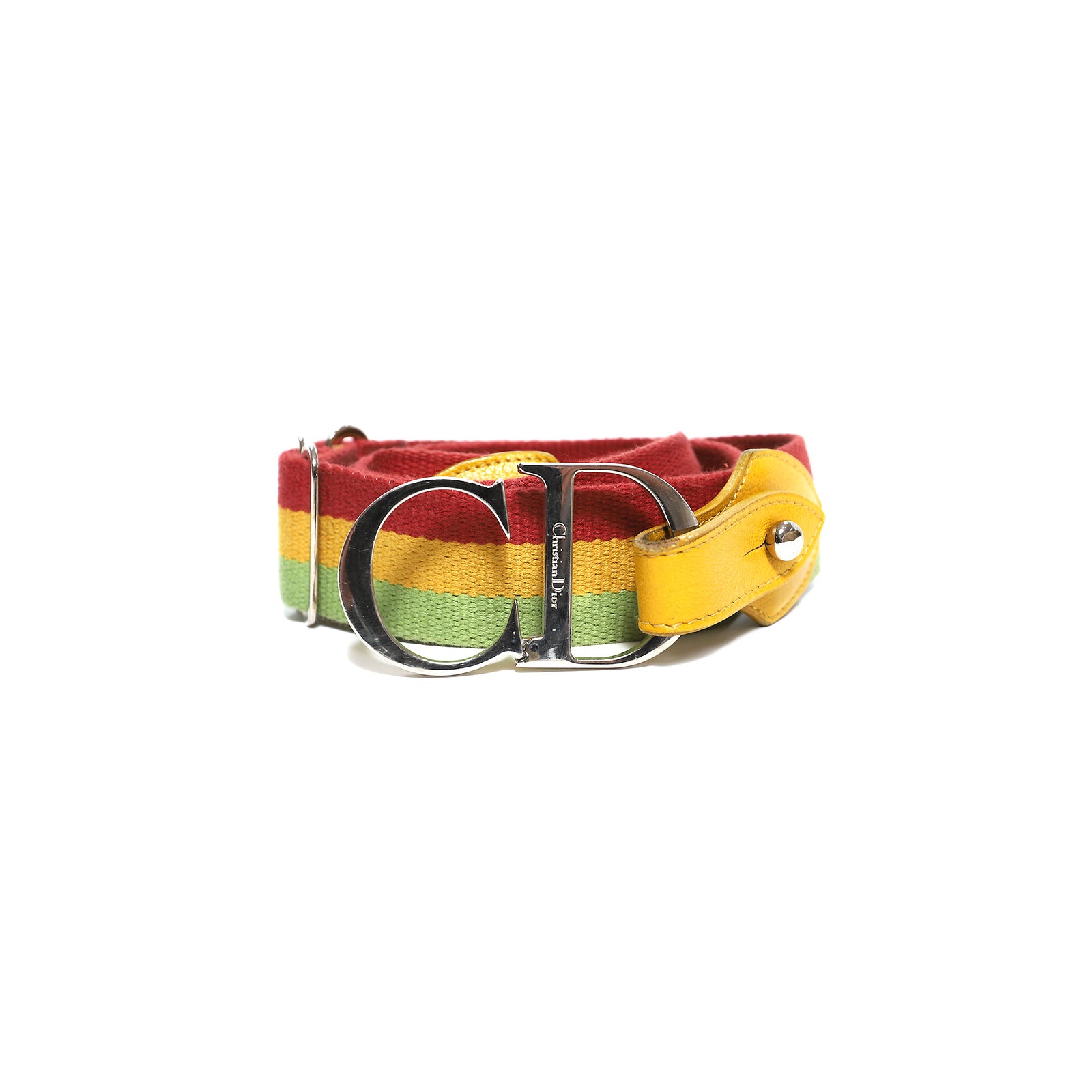 Christian Dior SS04 Rasta Belt by John Galliano