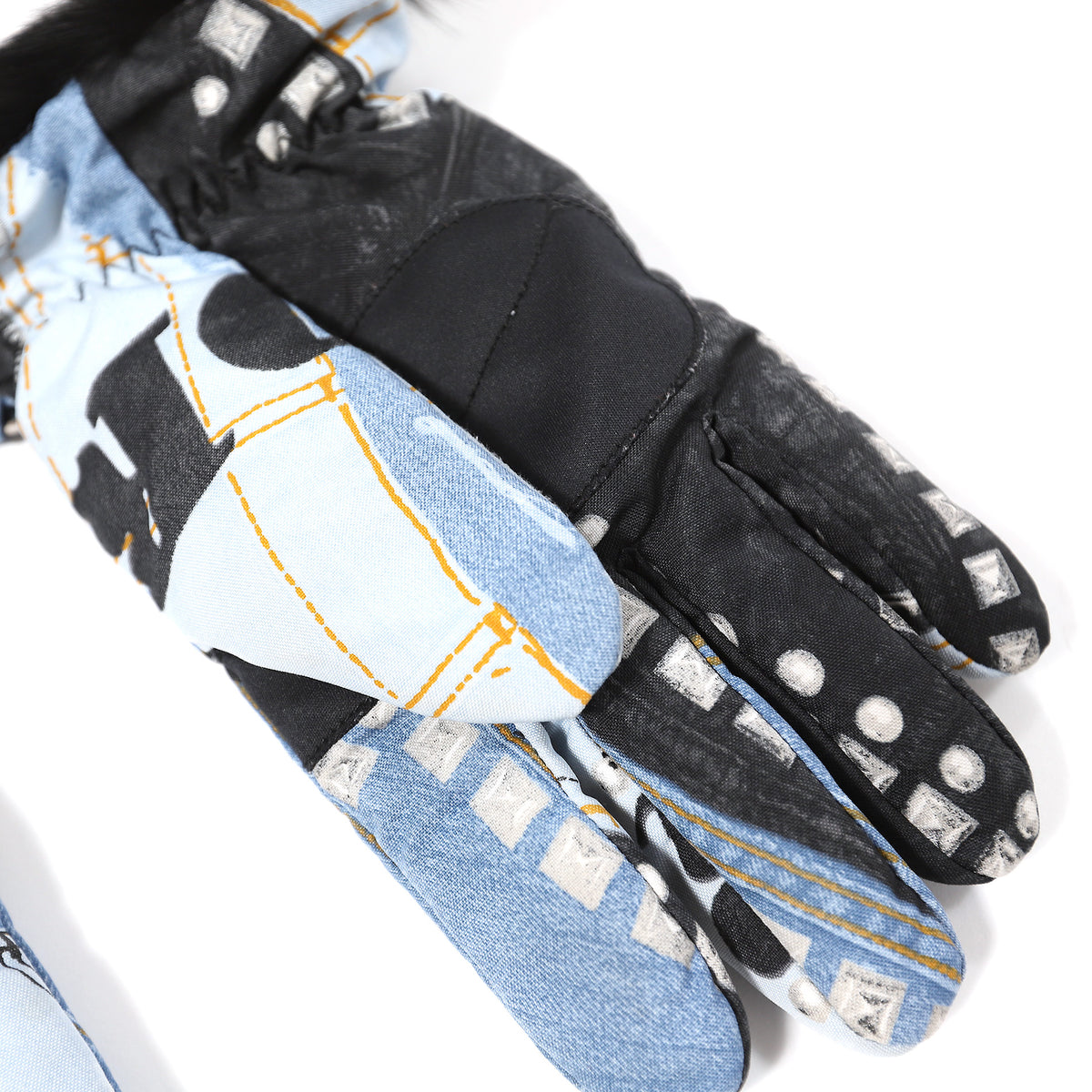 Christian Dior FW04 Trompe L'Oil Fur Gloves by John Galliano