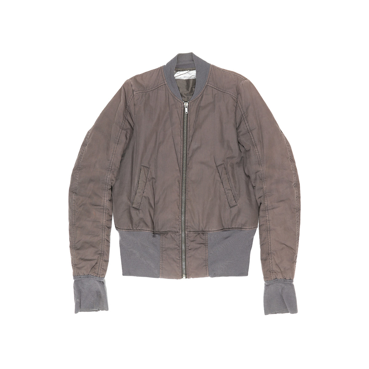 Rick Owens Archival Washed Cotton Bomber Jacket