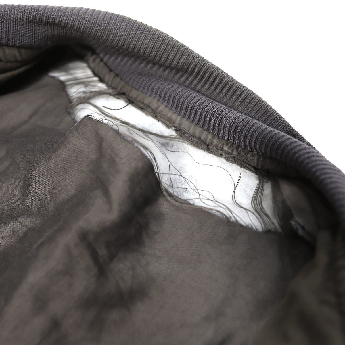 Rick Owens Archival Washed Cotton Bomber Jacket