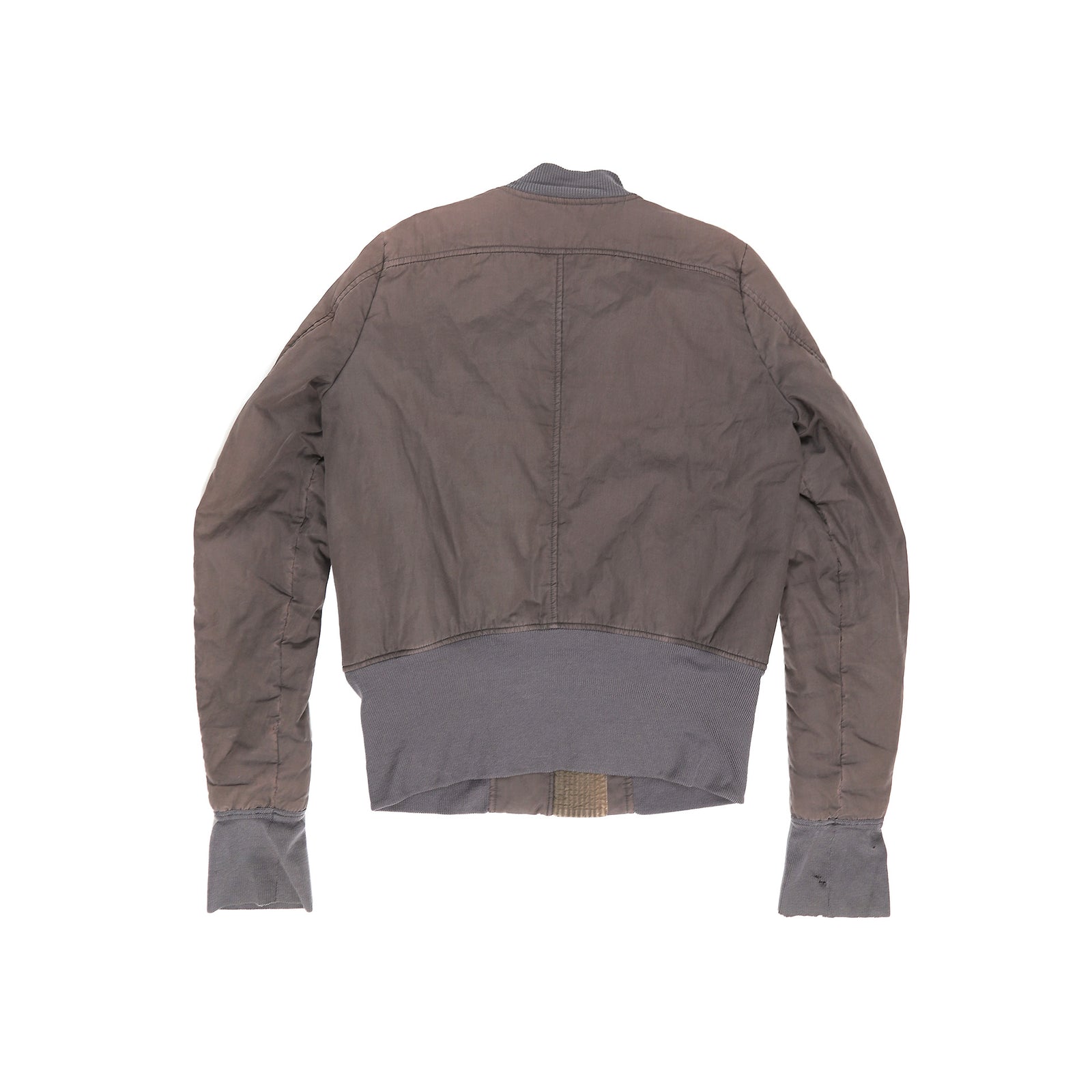 Rick Owens Archival Washed Cotton Bomber Jacket