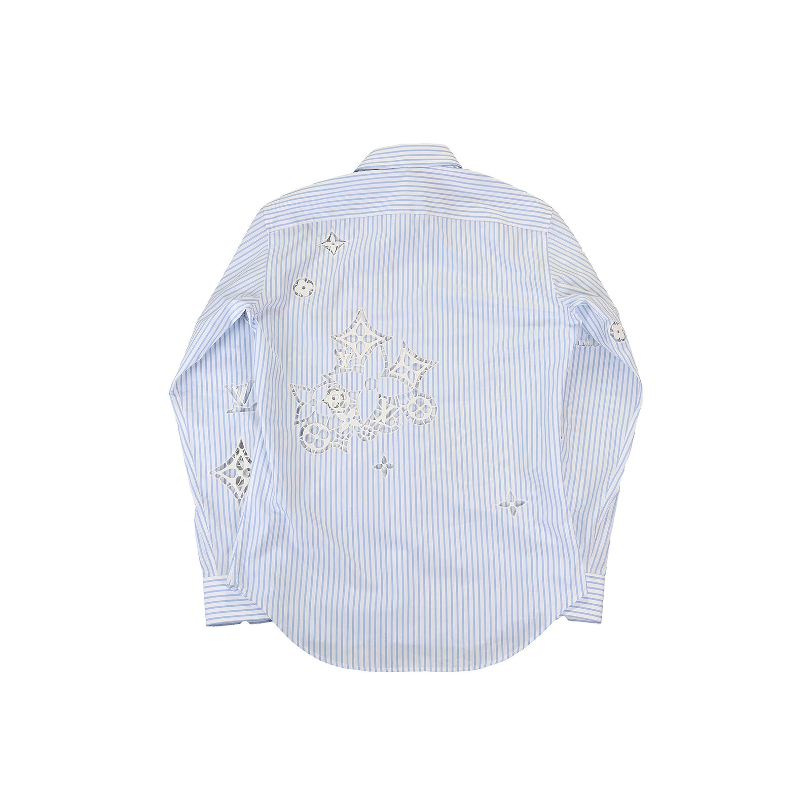 Louis Vuitton FW2021 Sample Laser Cut Monogram Shirt
