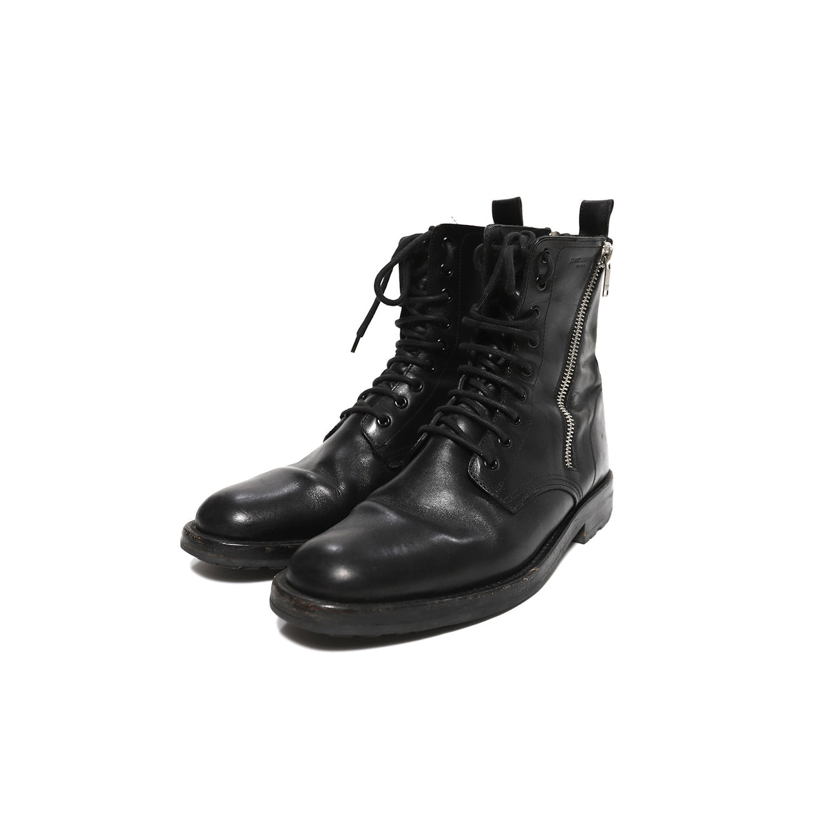 Saint Laurent FW15 Double Zip Ranger Boots