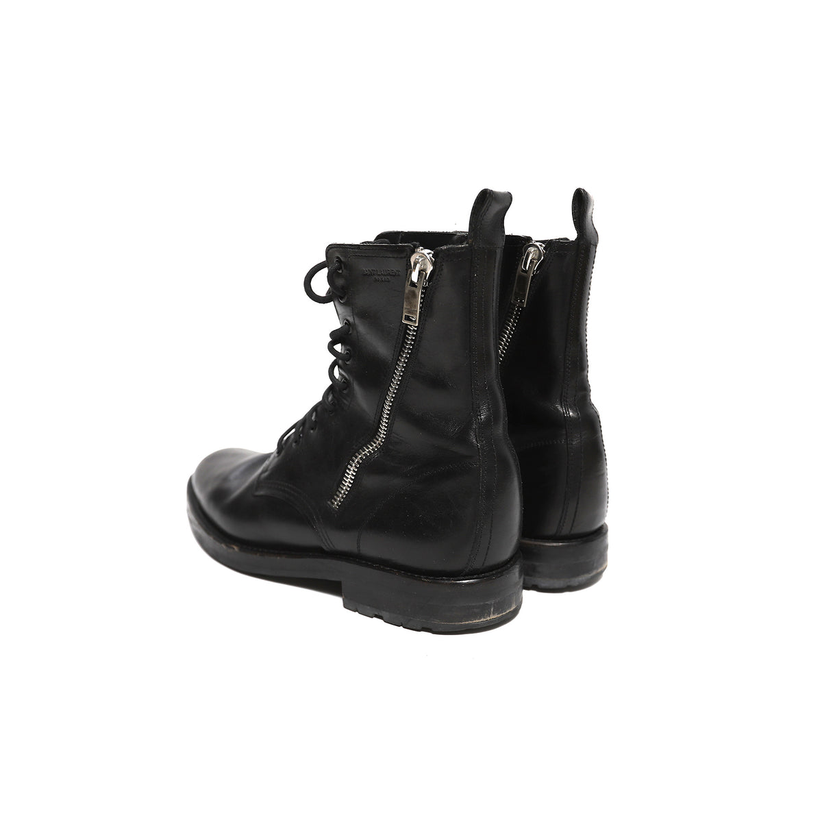 Saint Laurent FW15 Double Zip Ranger Boots