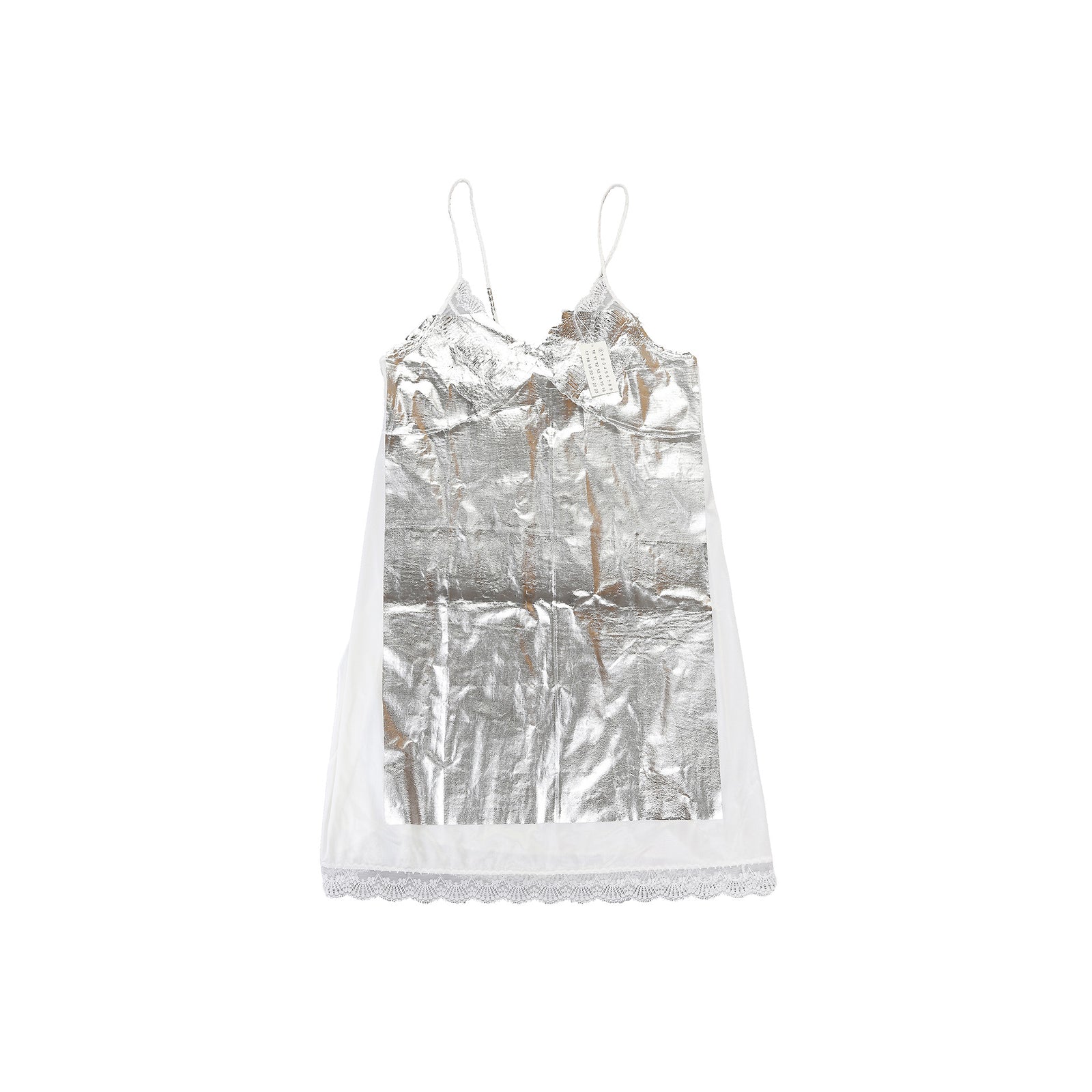Maison Martin Margiela SS03 Artisanal Foil Print Dress New
