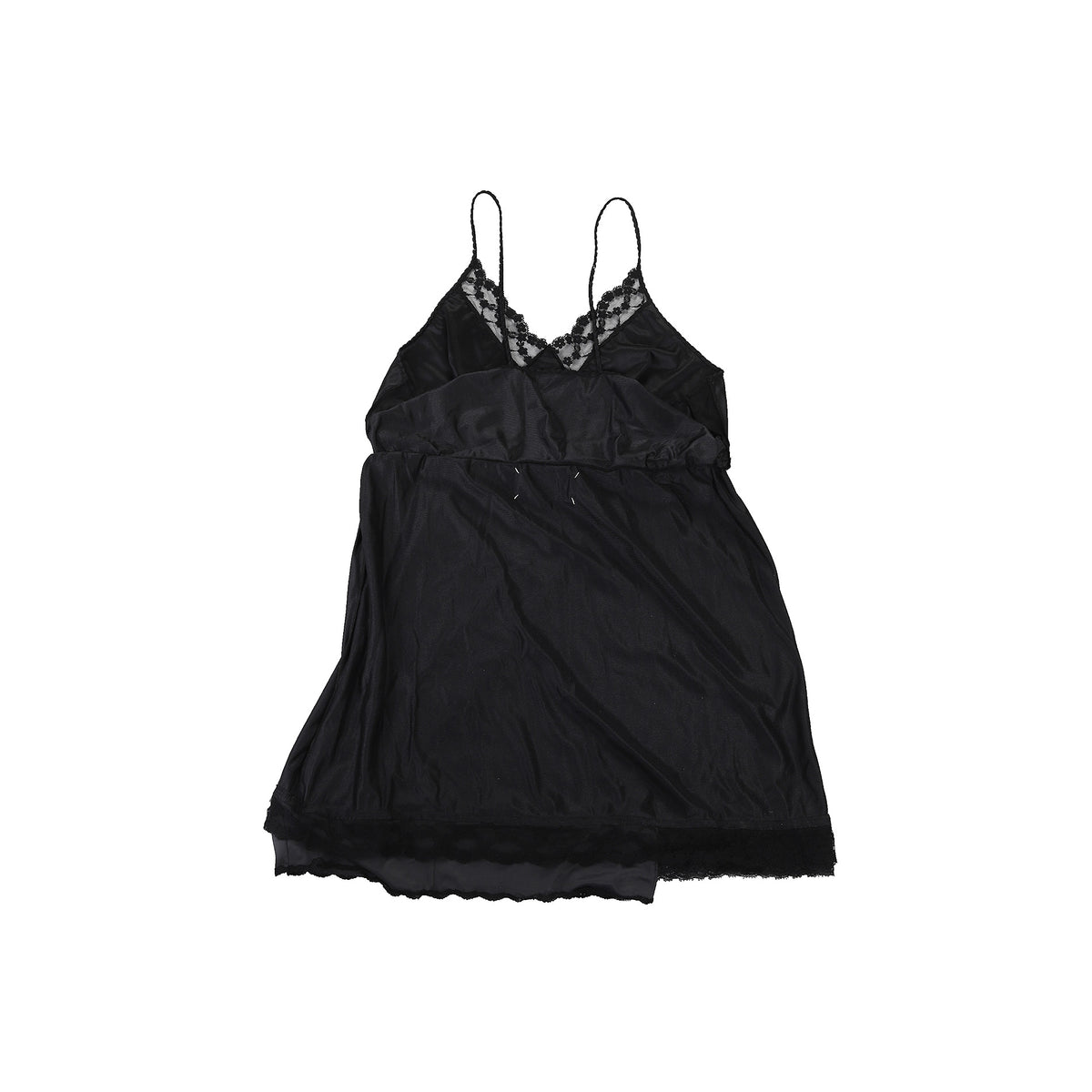 Maison Martin Margiela Artisanal Black Folded Skirt/Dress