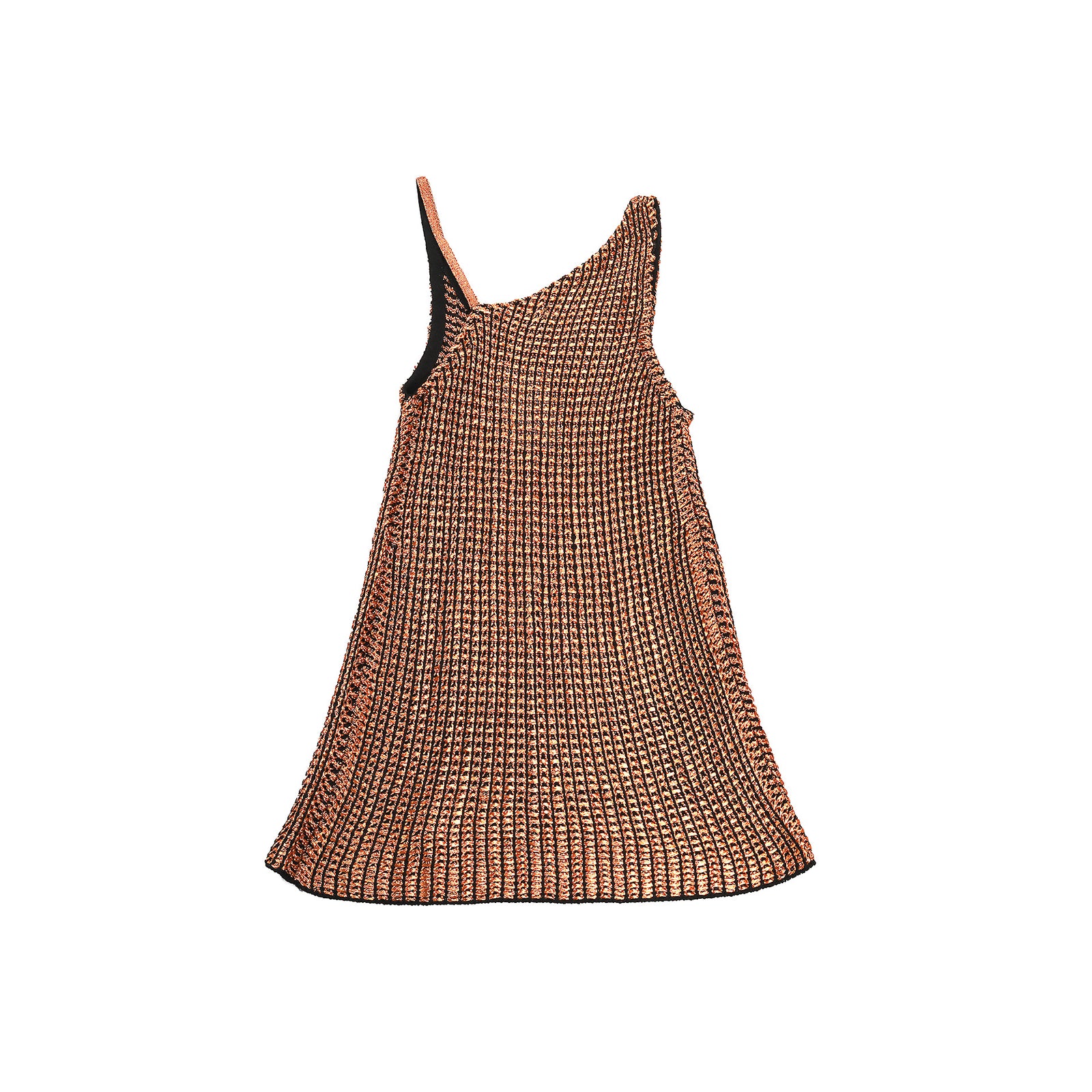 Balenciaga SS2007 by Nicolas Ghesquière Metallic Dress