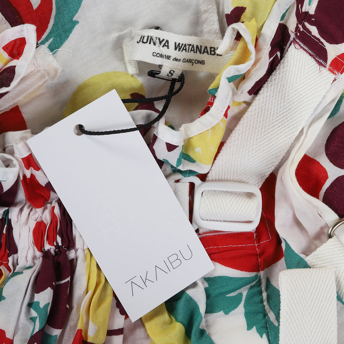 Junya Watanabe SS2002 Floral Parachute Top